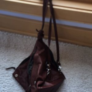 Italian leather purse/backpack